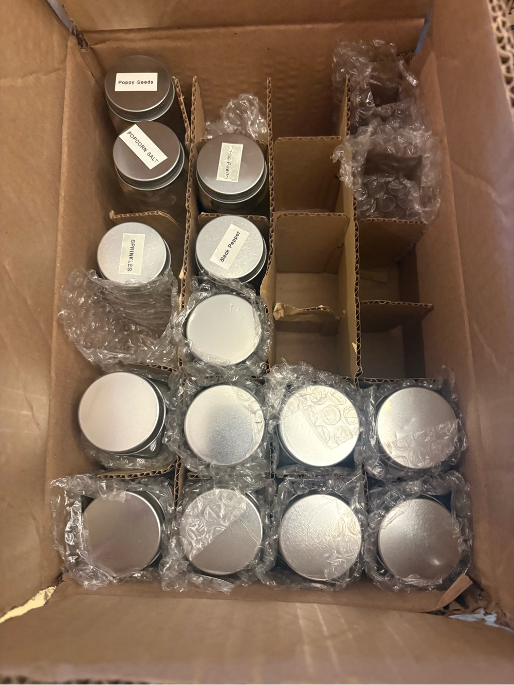 💥Buy 2 Get 1 Free💥 Set of 14 Spice Containers 🧂
